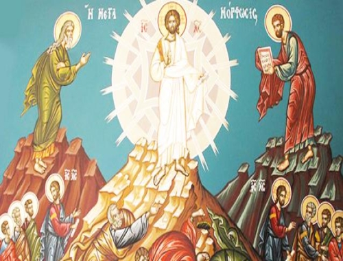 Η Μεταμόρφωσις του Σωτήρος - Απολυτίκιο (ψάλλουν πατέρες της Ι.Μ. Σίμωνος Πέτρας)