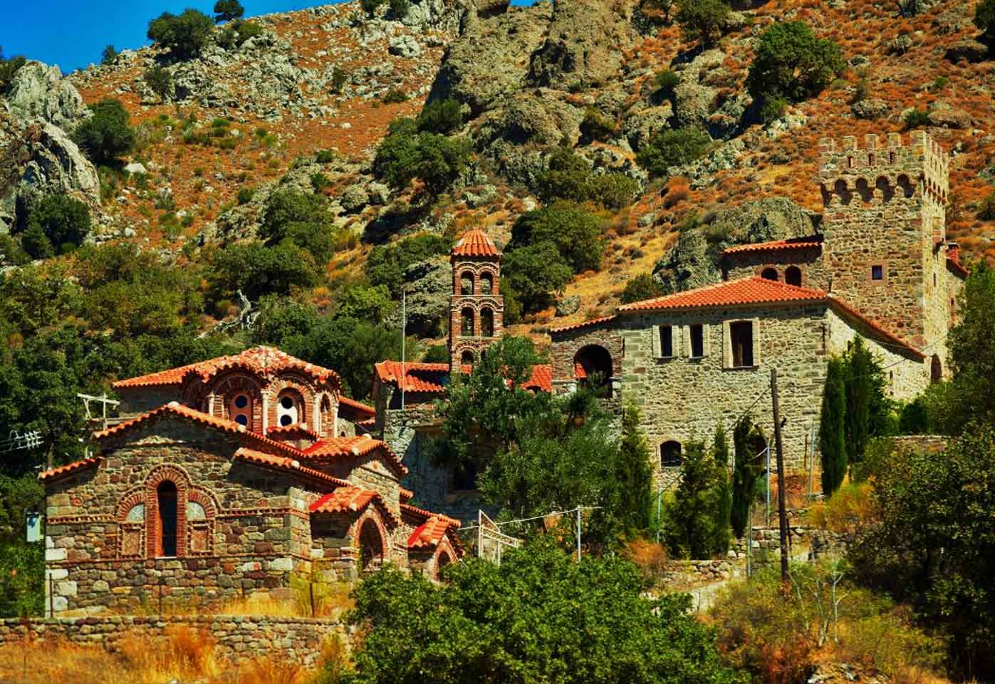 Lesvos Iera Moni Pithariou