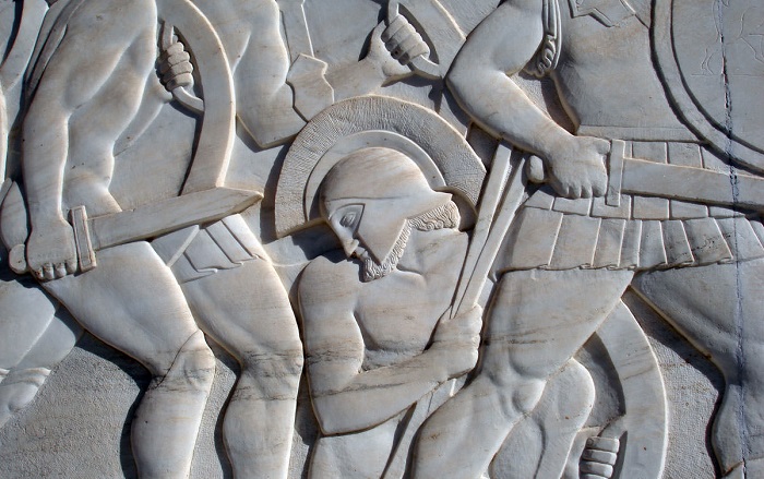 Monument of Leonidas Thermopylae